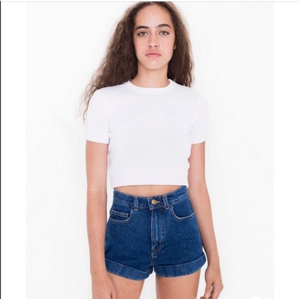 American Apparel High Waisted Shorts